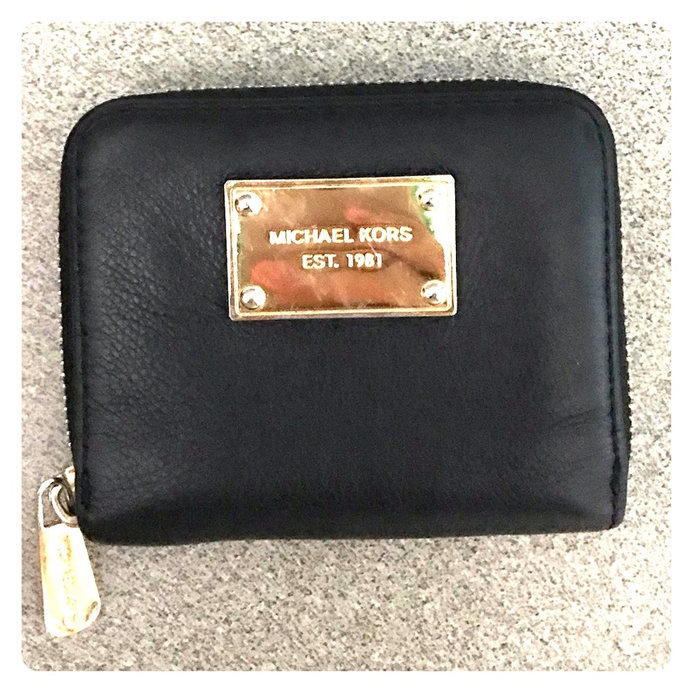 Michael Kors 👛 Black Leather Wallet